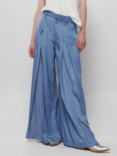PANTALON CAMPANA LIGHT BLUE TALLE M - tienda online