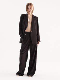 PANTALON WIDE LEG STRIPED