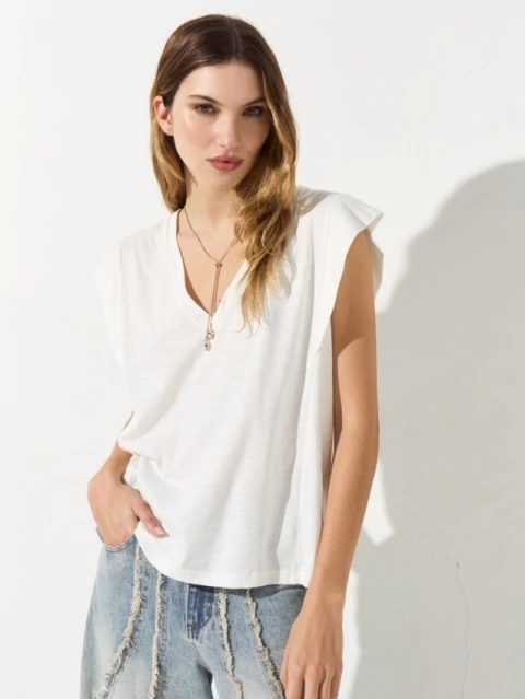 REMERA SHAW BLANCA - comprar online