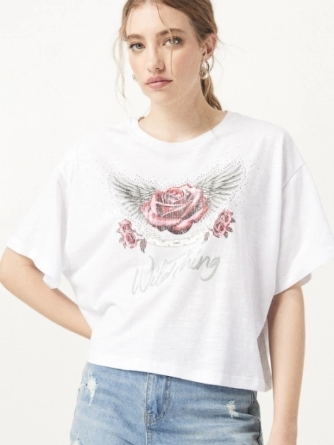 REMERA WILD THING NEGRA TALLE M - comprar online