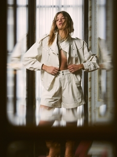 SHORT BAGGY VALENCIA WHITE