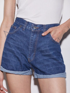 SHORT DENIM BLUE BRAND en internet