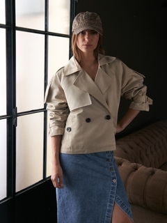 TRENCH SIENNA BEIGE - comprar online