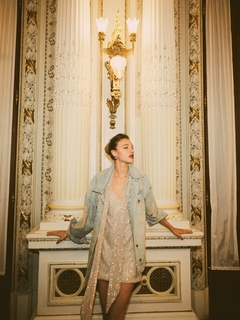 VESTIDO BAKER GOLD en internet