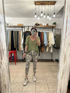 BABUCHA MIKA MILITAR Waffle TALLE S - comprar online