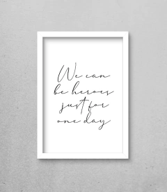 Quadro Be Heroes - comprar online