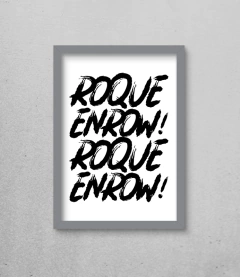 Quadro Roque Enrow! - Casa Rock Store