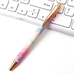 Lapicera metal glitter colores - Flop! tiendita de diseño