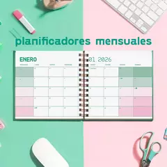 Agenda 2026 semanal CUADRADA chimi La dolce vita (moño cerezas) en internet