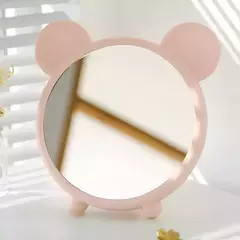 Espejo osito rosa