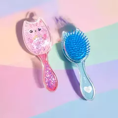 Cepillo de pelo gatito glitter en internet