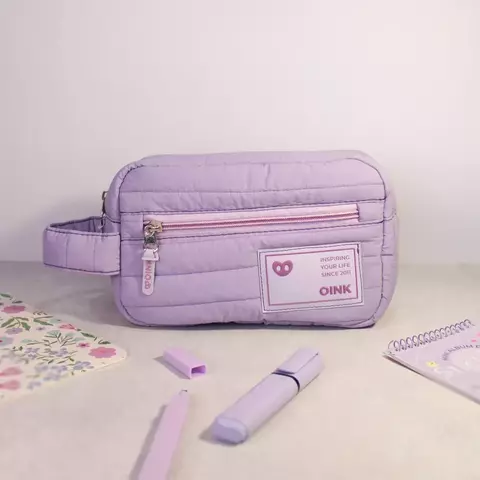 Neceser oink big puffer lila - comprar online