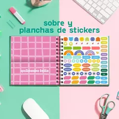 Agenda 2026 semanal CUADRADA chimi La dolce vita (moño cerezas) - Flop! tiendita de diseño