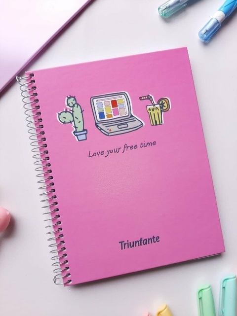 Cuaderno anillado a5 time