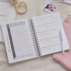 Imagen de Cuaderno pediatrico arcoiris mariposa