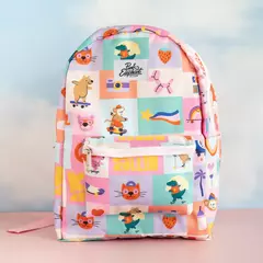 Mochila rosa lets skate