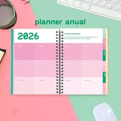 Agenda 2026 A5 semanal CHIMI Valle encantado (montañas y rio) en internet