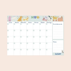 Planner magnético mensual perritos - comprar online