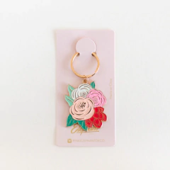 Llavero metal rosas - comprar online