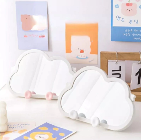 Espejo nube con perchero