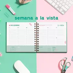 Agenda 2026 semanal CUADRADA chimi Valle encantado (montañas y rio) - comprar online