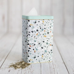 Yerbera alta terrazo