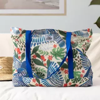 Bolso Playero Azul