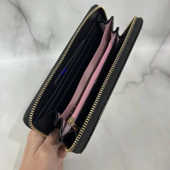 billetera pratys negra charol - comprar online