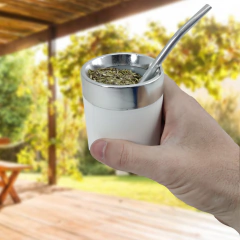 Mate matermico blanco
