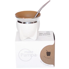Mate pampa BLANCO - tienda online