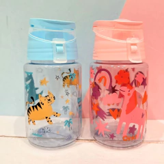 Botella infantil animales celeste en internet