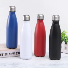 Botella termica acero con tapa 500 cc.