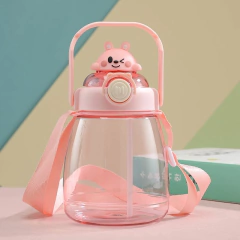 Botella doble pico 1 litro conejo