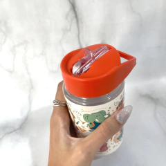 Botella infantil 400cc. animales escuela - Flop! tiendita de diseño