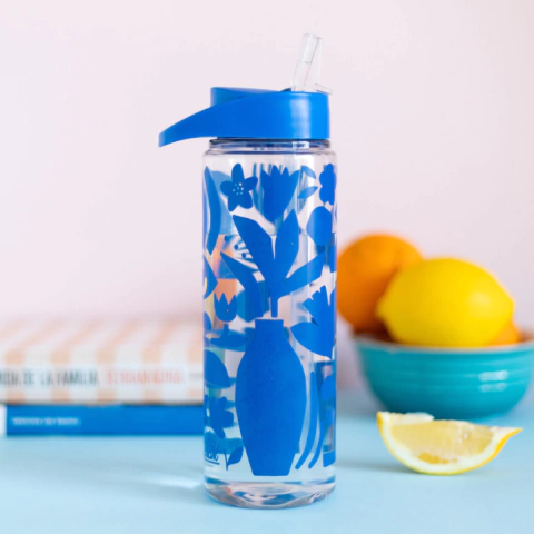 Botella pink elephant azul