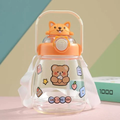 Botella doble pico 1 litro zorro