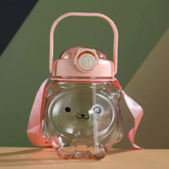 Imagen de Botella con carita de oso