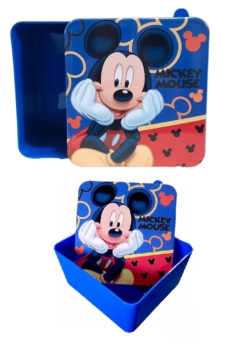 caja sandwichera tupper mickey minnie