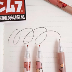 Lapicera retractil capibara con aplique - Flop! tiendita de diseño