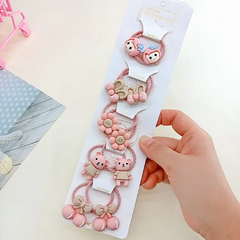 Set colitas rosa y beige