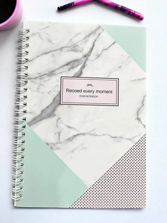 Cuaderno anillado recoed every moment