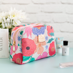 bolsito neceser cuerina crema - comprar online