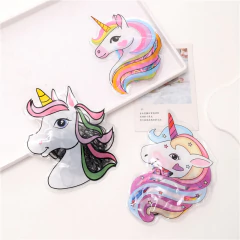 Gomita para pelo unicornio negra