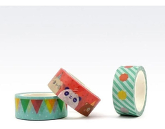 Set x3 cintas washi tape Ositos - comprar online