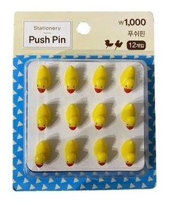 Push pin chinche patitos