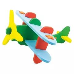 avión para armar de goma Eva en internet