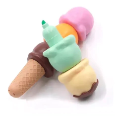 Set resaltadores helado cono en internet