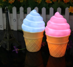 lámpara luz de noche heladito rosa en internet