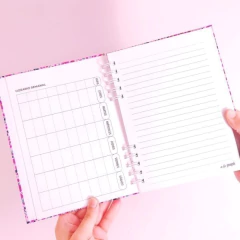 Cuaderno anillado tapa dura floreado A5 en internet