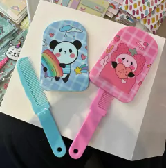 Espejito con peine paleta helado - comprar online